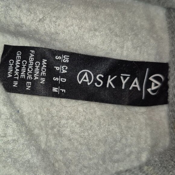 NWOT ASKYA Sweatshirt Hoodie Dress (S) - Picture 4 of 6